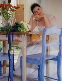 Avril Lipsky wedding make-up photo nora wedding